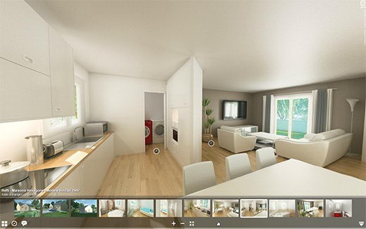 Exemple de visite virtuelle 3D